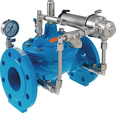 Pressure retention valve DAV for monitoring third-party pressure