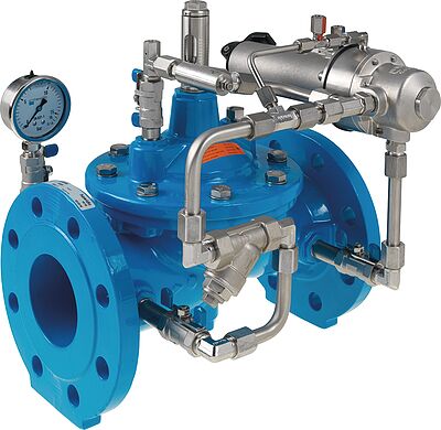 Pressure retention valve DAV with float control
